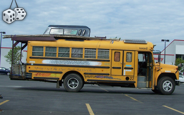 Part Bus, Part Shed : You Drive What